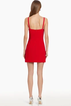 Hot Amanda Uprichard Misena Dress Ruby
