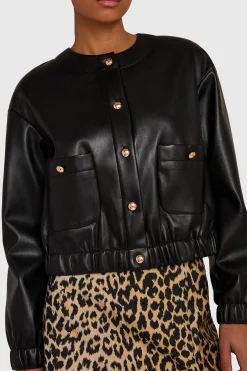 Clearance Amanda Uprichard Rocco Jacket Black