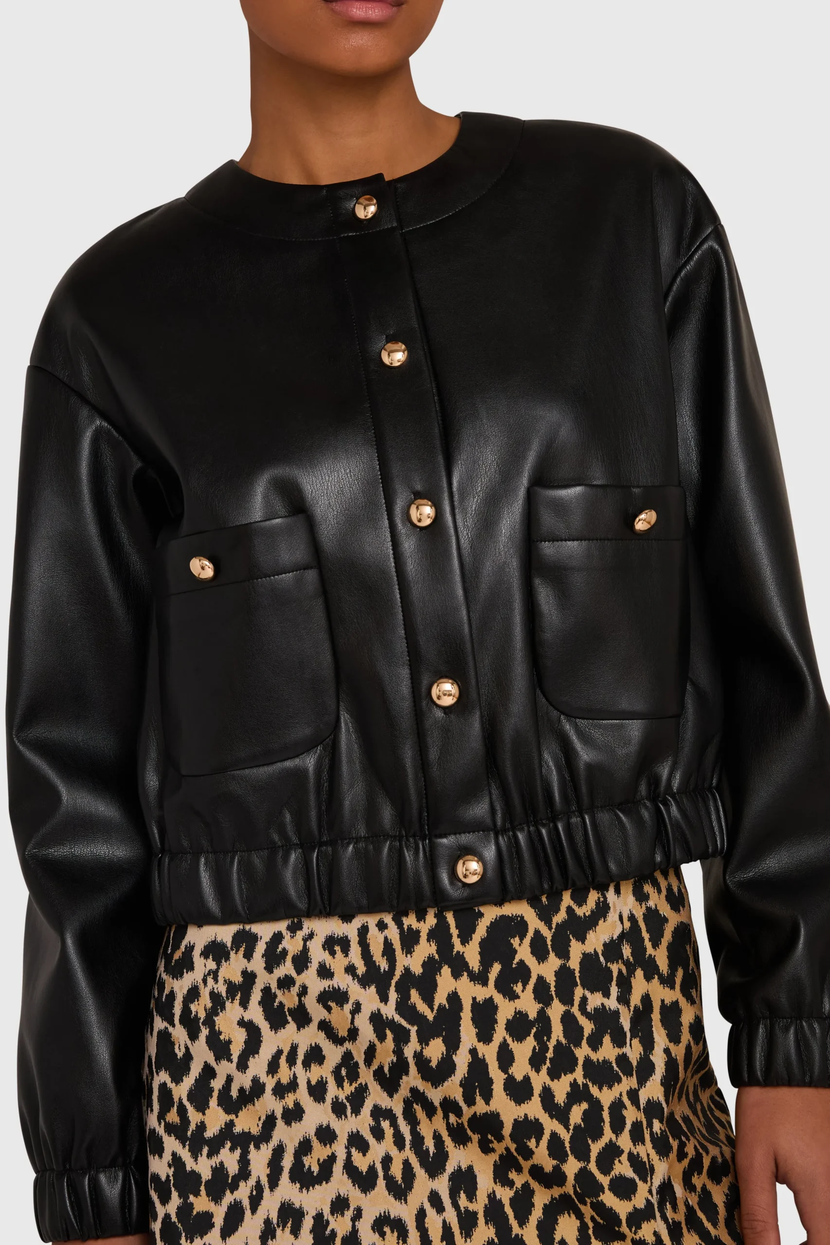 Clearance Amanda Uprichard Rocco Jacket Black