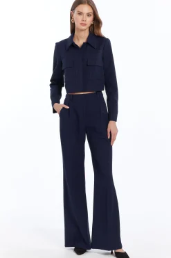 Amanda Uprichard Slater Pants Navy
