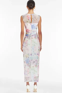 Discount Amanda Uprichard Sleeveless Lyle Midi Dress Lorelei