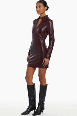 Outlet Amanda Uprichard Sloane Dress Russet