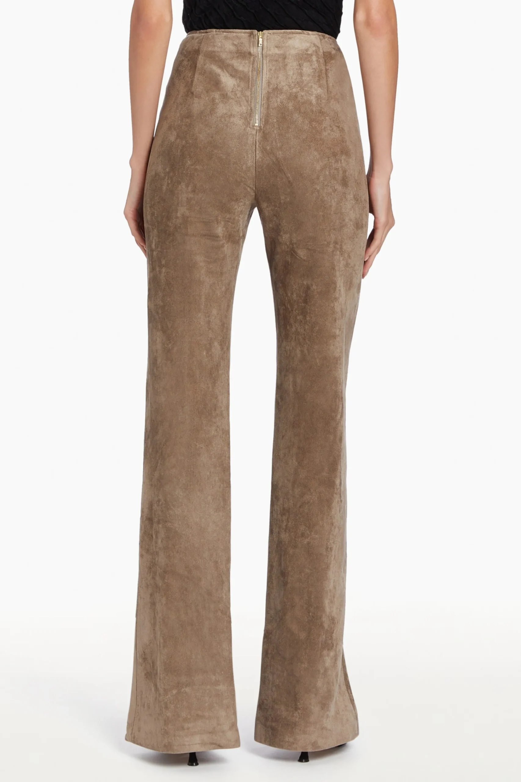 Discount Amanda Uprichard Tavira Pants Taupe