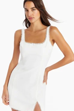 Online Amanda Uprichard Valetta Dress Ivory