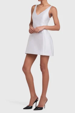 Online Amanda Uprichard Verity Dress Silver