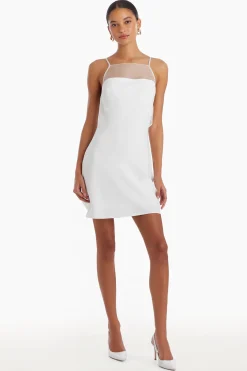 Outlet Amanda Uprichard Veronica Mini Dress Ivory