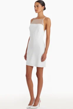 Outlet Amanda Uprichard Veronica Mini Dress Ivory