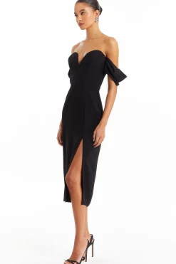 Amanda Uprichard Victoria Dress Black
