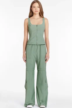 Sale Amanda Uprichard Violet Top in Gazette Sage